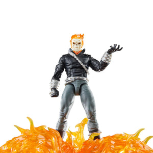 Marvel Legends Series Ghost Rider (Danny Ketch) with Motorcycle Action Figure Maple and Mangoes