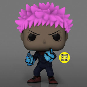 Jujutsu Kaisen Yuji Itadori Divergent Fist Glow-in-the Dark Funko Pop! Vinyl Figure #1376 - AAA Anime Exclusive Maple and Mangoes