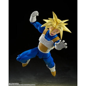Dragon Ball Z Super Saiyan Trunks Infinite Latent Super Power S.H.Figuarts Action Figure - Reissue Maple and Mangoes