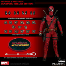 Load image into Gallery viewer, Deadpool &amp; Wolverine: Deadpool Deluxe Edition One:12 Collective Action Figure Maple and Mangoes
