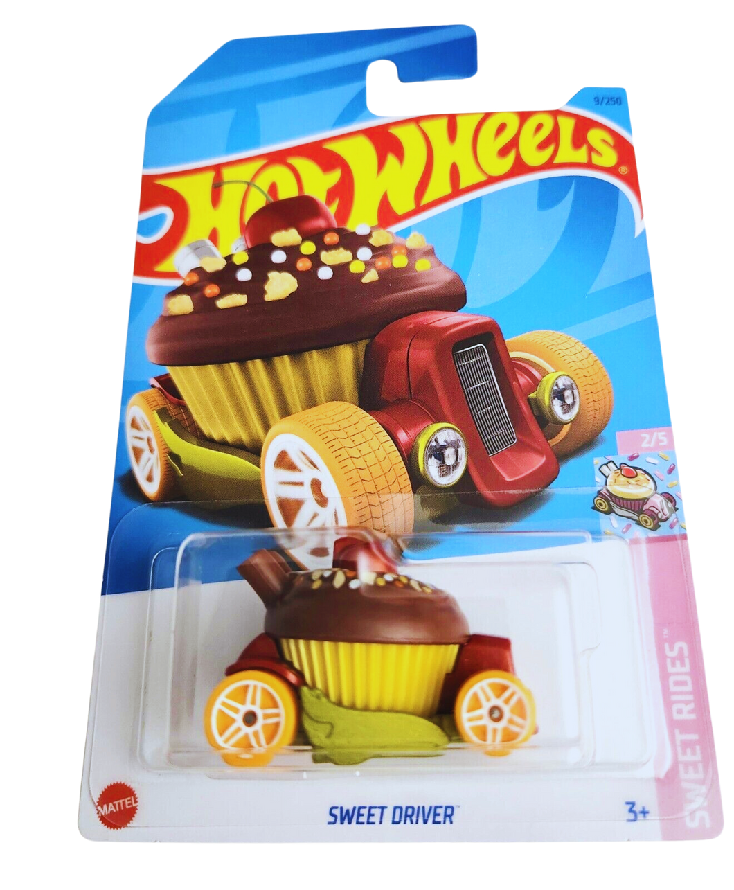 Hot Wheels Sweet Driver Brown #9 - 2023 Sweet Rides Maple and Mangoes