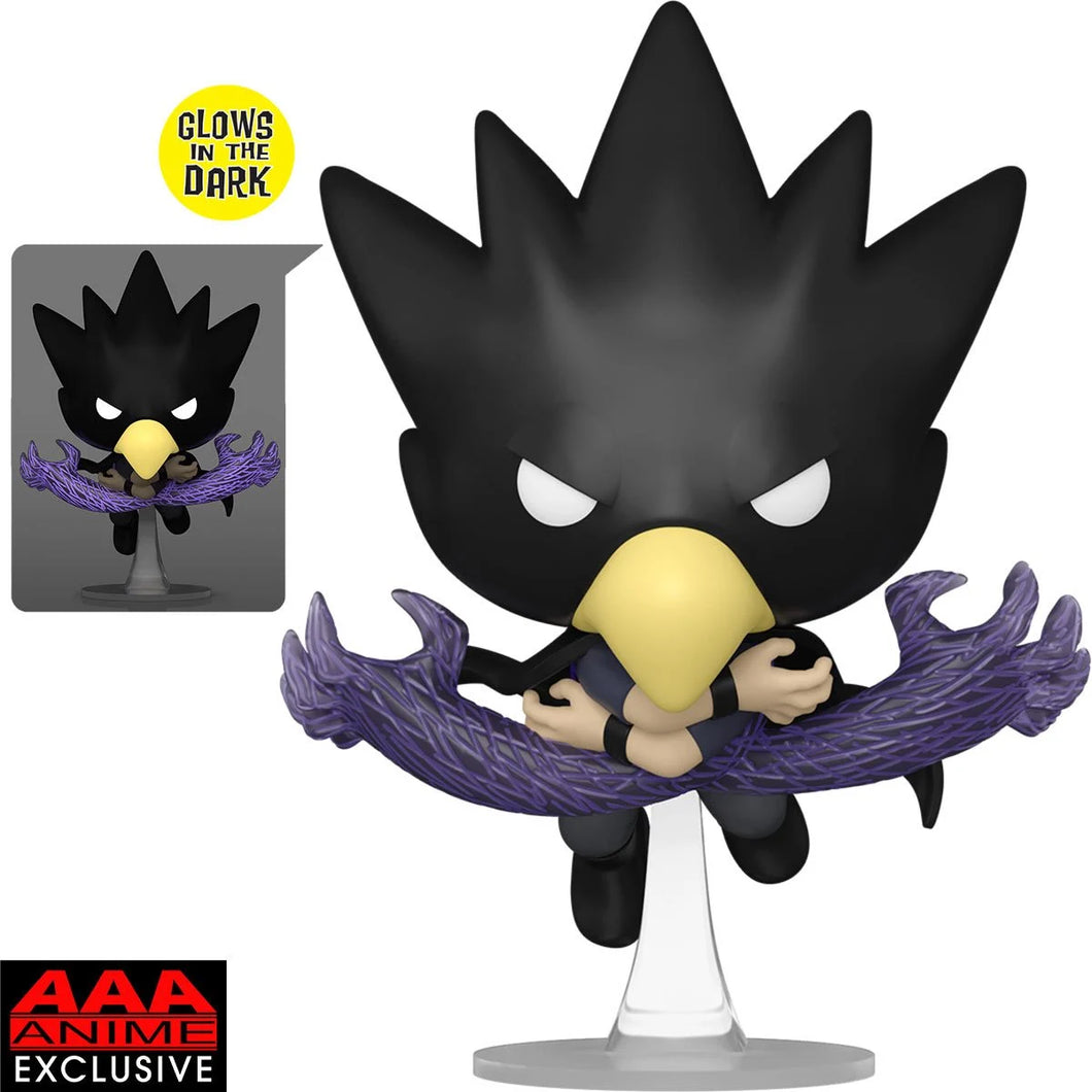 My Hero Academia Fumikage Tokoyami Fallen Angel Glow-in-the-Dark Funko Pop! Vinyl Figure #1351 - AAA Anime Exclusive Maple and Mangoes