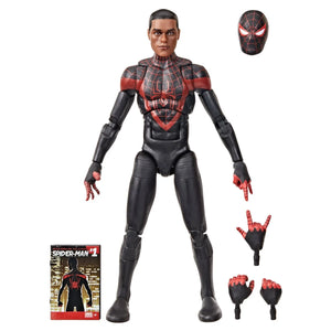 Marvel Legends Ultimate Spider-Man Miles Morales Comics-Inspired 6-Inch Action Figure Maple and Mangoes
