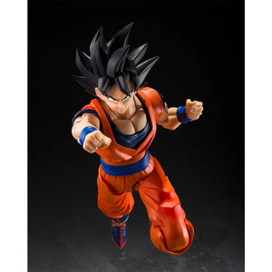 Dragon Ball Z Son Goku The Kind-Hearted Saiyan S.H.Figuarts Action Figure Maple and Mangoes
