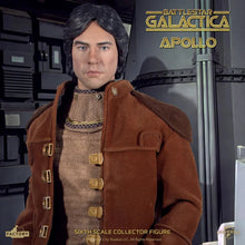 Load image into Gallery viewer, Battlestar Galactica Captain Apollo 1:6 Scale Action Figure Maple and Mangoes
