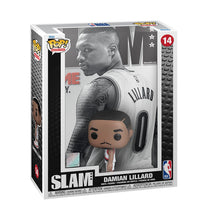 Load image into Gallery viewer, NBA SLAM Damian Lillard Funko Pop! Cover Figure #14 with Case Maple and Mangoes
