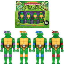 Load image into Gallery viewer, Teenage Mutant Ninja Turtles Mutagen Ooze Glow-in-the-Dark 3 3/4-Inch ReAction+ Figures 4-Pack (Pre-order)
