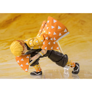 Demon Slayer: Kimetsu No Yaiba Zenitsu Agatsuma S.H.Figuarts Action Figure Maple and Mangoes