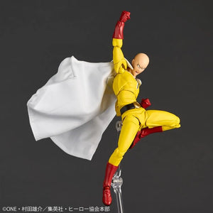 Revoltech Amazing Yamaguchi Saitama One Punch Man Action Figure Limited Bonus Set Maple and Mangoes