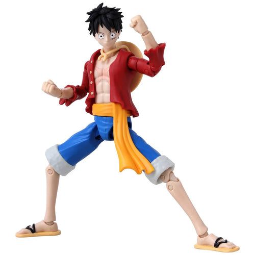 One Piece Anime Heroes Monkey D. Luffy Version 2 Action Figure Maple and Mangoes