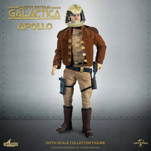 Load image into Gallery viewer, Battlestar Galactica Captain Apollo 1:6 Scale Action Figure Maple and Mangoes
