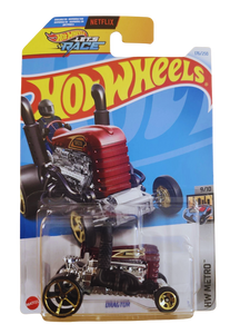 Hot Wheels 2024 Dragtor HW Metro Netflix Let's Race Toy Tractor&nbsp; Maple and Mangoes