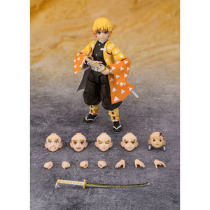 Demon Slayer: Kimetsu No Yaiba Zenitsu Agatsuma S.H.Figuarts Action Figure Maple and Mangoes