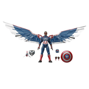Captain America: Brave New World Captain America Deluxe 6 Inch Action Figure Maple and Mangoes