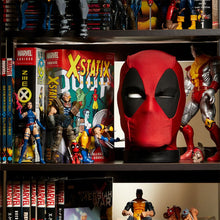 Load image into Gallery viewer, Marvel Legends Interactive Electronic Deadpool&#39;s Head Maple and Mangoes
