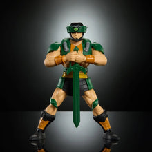 Load image into Gallery viewer, In 2002, a redesigned MOTU action figure line was released that has become known informally as 200X (pronounced &quot;Two Thousand X&quot;). The Masters of the Universe Origins Wave 27 Cartoon Collection 200X Tri-Klops Action Figure is the modern version of the vintage 200X design, reinforcing the theme of good versus evil. Like previous Origins figures, Tri-Klops is designed at 5 1/2-inch scale with 16 points of articulation and has interchangeable body parts and sharable accessories. Packed on a blister card.
