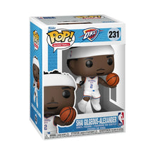 Load image into Gallery viewer, NBA Thunder Shai Gilgeous-Alexander (Home) Funko Pop! Vinyl Figure Maple and Mangoes

