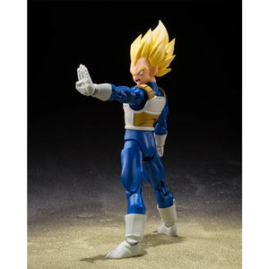 Dragon Ball Z Super Saiyan Vegeta Dangerous Pride S.H.Figuarts Action Figure Maple and Mangoes