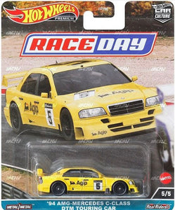 Hot Wheels Car Culture HW Race Day Mix 4 Vehicle Case of 5 Maple and Mangoes