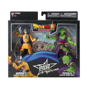 Dragon Ball Super Hero Dragon Stars Battle Pack Piccolo vs. Gamma 2 6 1/2-Inch Action Figure 2-Pack