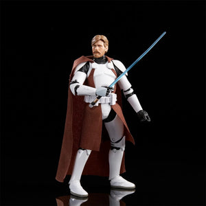 Star Wars The Black Series Clone Commander Obi-Wan Kenobi 6-inch Action Figure Maple and Mangoes