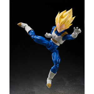 Dragon Ball Z Super Saiyan Vegeta Dangerous Pride S.H.Figuarts Action Figure Maple and Mangoes