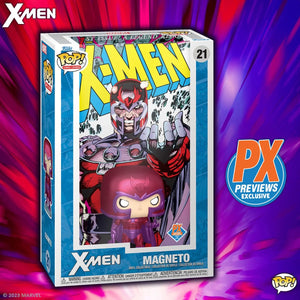 X-Men #1 (1991) Magneto Funko Pop! Comic Cover Vinyl Figure with Case #21 - Previews Exclusive Maple and Mangoes