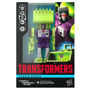 Transformers Studio Series Voyager Class Transformers: The Movie Constructicon Scrapper Maple and Mangoes