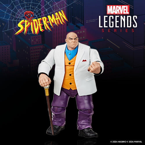 Spider-Man Marvel Legends Series 6-Inch Kingpin Action Figure - Exclusive Maple and Mangoes