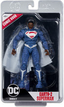 Load image into Gallery viewer, DC Direct - Superman: Ghosts of Krypton - Page Punchers - 7&quot; Earth-2 Superman Figure with Comic Maple and Mangoes
