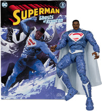 Load image into Gallery viewer, DC Direct - Superman: Ghosts of Krypton - Page Punchers - 7&quot; Earth-2 Superman Figure with Comic Maple and Mangoes
