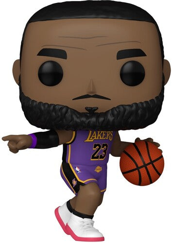 FUNKO POP! Sports NBA: Lakers -LeBron James Maple and Mangoes