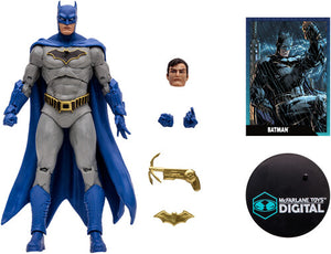 DC Direct - DC Rebirth - 7" Batman Figure with McFarlane Toys Digital Collectible Maple and Mangoes
