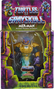Mattel Collectible - TURTLES OF GRAYSKULL Mer-Man Action Figure (He-Man, MOTU) Maple and Mangoes