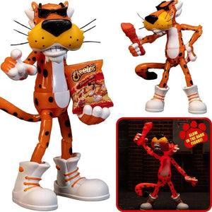 Jada Toys - Cheetos - Chester Cheetah Flamin' Hot Glow in the Dark Figure Maple and Mangoes