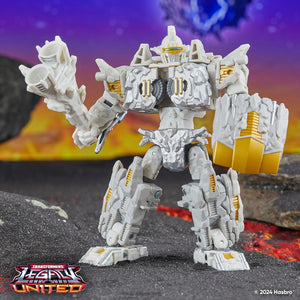 Transformers Legacy United Deluxe Class Infernac Universe Nucleous Maple and Mangoes