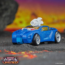 Load image into Gallery viewer, Transformers Legacy United Deluxe Class Robots in Disguise 2001 Universe Autobot Side Burn Maple and Mangoes
