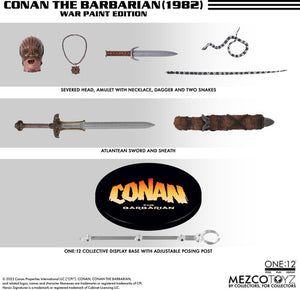 Mezco - One:12 Collective - Conan the Barbarian (1982) - War Paint Edition Maple and Mangoes