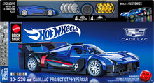Load image into Gallery viewer, Mattel Brick Shop - Hot Wheels Speed Series Building Set: Cadillac, Includes 1 Collectible Diecast Car, 236 Piece Collectible Building Toy Set Maple and Mangoes

