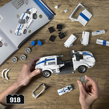 Load image into Gallery viewer, Mattel Brick Shop - Hot Wheels Elite Series Building Set: Corvette, Includes 1 Collectible Diecast Car, 918 Piece Collectible Building Toy Set Maple and Mangoes
