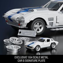 Load image into Gallery viewer, Mattel Brick Shop - Hot Wheels Elite Series Building Set: Corvette, Includes 1 Collectible Diecast Car, 918 Piece Collectible Building Toy Set Maple and Mangoes
