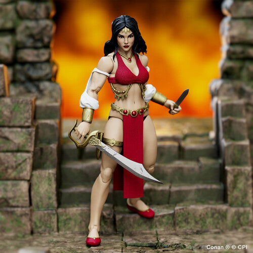 Conan the Barbarian - Epic HACKS - Bêlit Queen of the Black Coast 1/12 Action Figure Maple and Mangoes