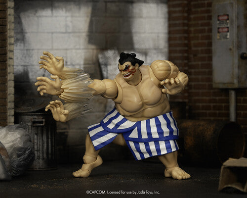 Jada Toys - Street Fighter E-Honda 1/12 Scale Deluxe Action Figure Maple and Mangoes