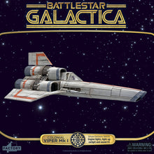 Load image into Gallery viewer, Battlestar Galactica Colonial Viper Mk I Electronic Vehicle With Lieutenant Boomer Action Figure  Maple and Mangoes 
