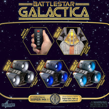 Load image into Gallery viewer, Battlestar Galactica Colonial Viper Mk I Electronic Vehicle With Lieutenant Boomer Action Figure  Maple and Mangoes
