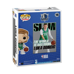 NBA SLAM Luka Doncic Funko Pop! Cover Figure #16 with Case Maple and Mangoes
