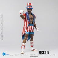 Rocky IV Apollo Creed Exquisite Super Series 1:12 Scale Action Figure Maple and Mangoes