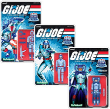 Load image into Gallery viewer, G.I. Joe - Reaction+ Figures - Cobra (Glow Patrol Blue) 3-Pack&nbsp; Maple and  Mangoes
