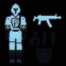 Load image into Gallery viewer, G.I. Joe - Reaction+ Figures - Cobra (Glow Patrol Blue) 3-Pack&nbsp; Maple and  Mangoes
