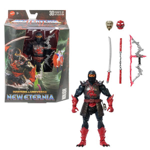 Masters of the Universe Masterverse Wave 17 New Eternia Ninjor Action Figure Maple and Mangoes